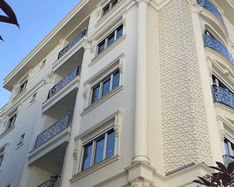 Cephenizi Cam Elyaf Takviyeli Prekast Cephe Malzemesi Yapalım